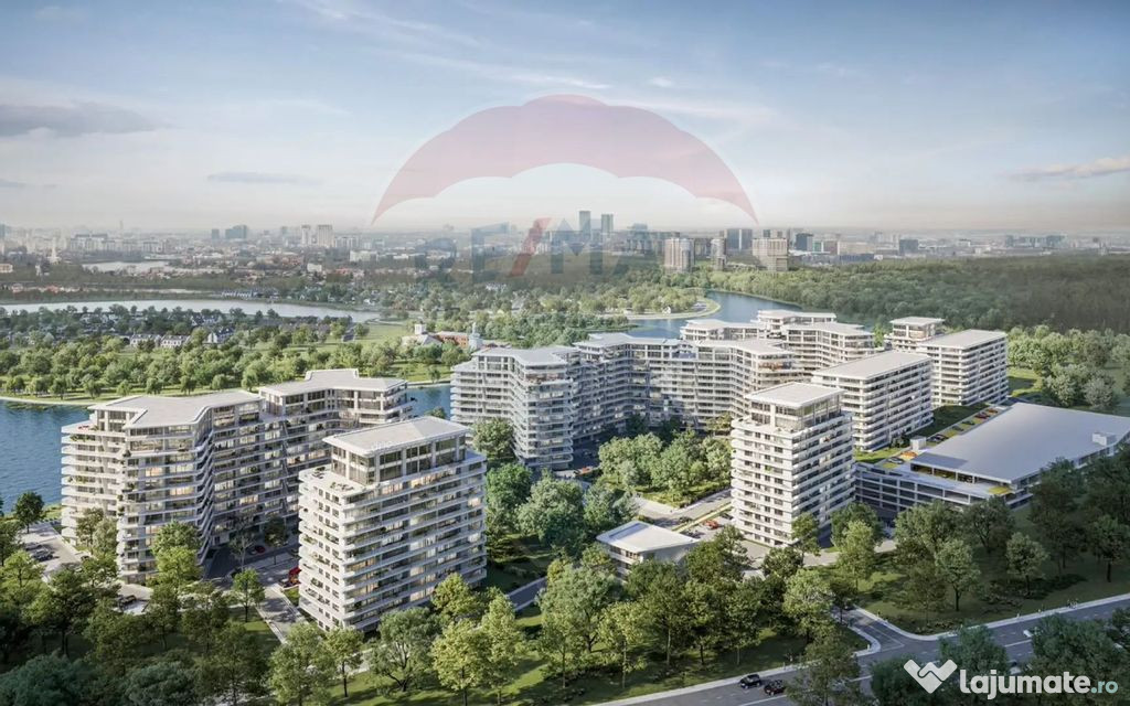 Apartament cu terasă 47 mp - vedere la lac în One Lake ...