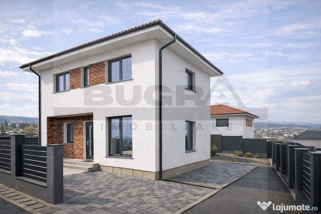 CASĂ NOUĂ PREMIUM | 120 MP | TEREN 500 MP | LÂNGĂ PRO...
