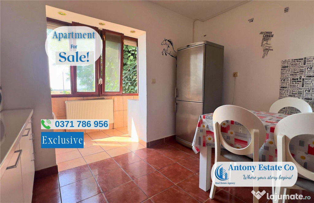 Apartament de inchiriat, 3 Camere, Tip PB, Iosia, Oradea