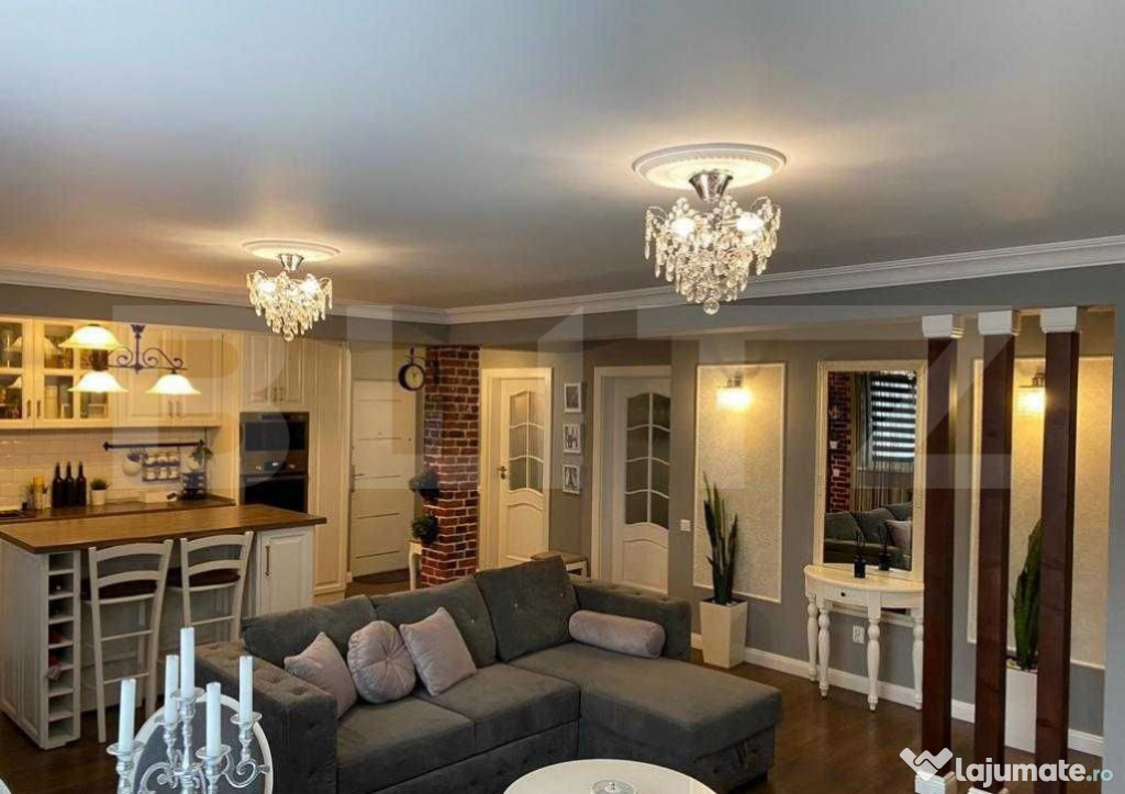 Apartament de lux la casa, 4 camere și două parcări zona