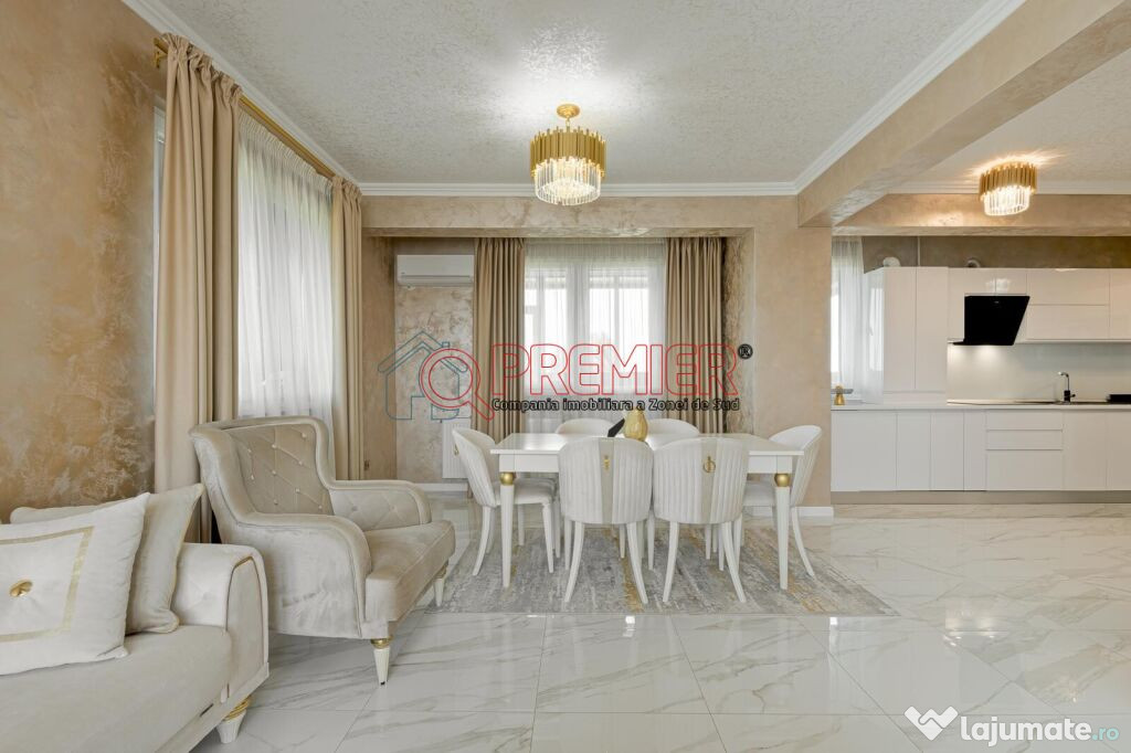 Penthouse modern cu terasă generoasă –