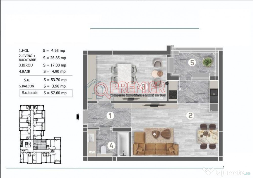 Apartament 2 Camere - Parc Tudor Arghezi - Sector 4