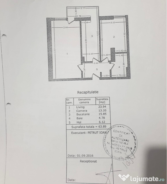 GranVia Park Lujerului - Apartament 2 camere+Loc de parcare