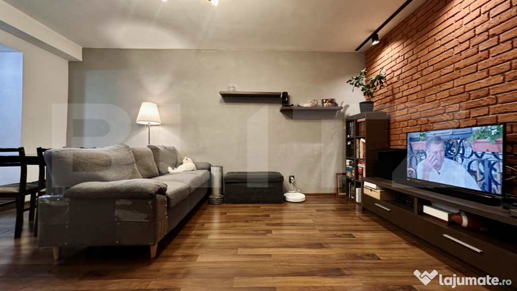 Apartament renovat, etaj 1, 2 camere, Rogerius