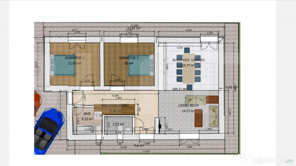 Casa individuala cu curte in zona Girocului