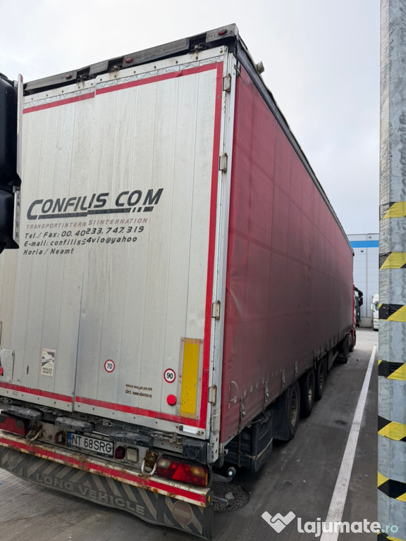 Semiremorci prelată și box