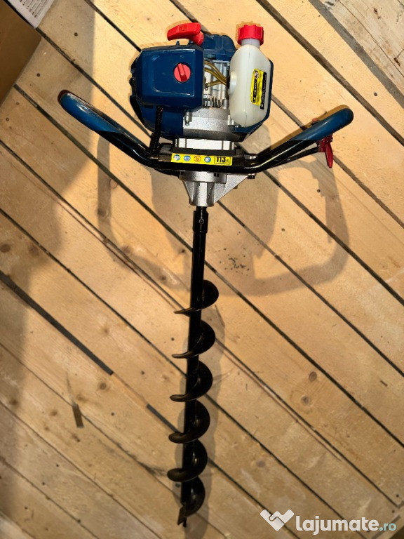 Motoburghiu, foreza pamant Grunman, 3.5 Cai putere - garantie iulie 27