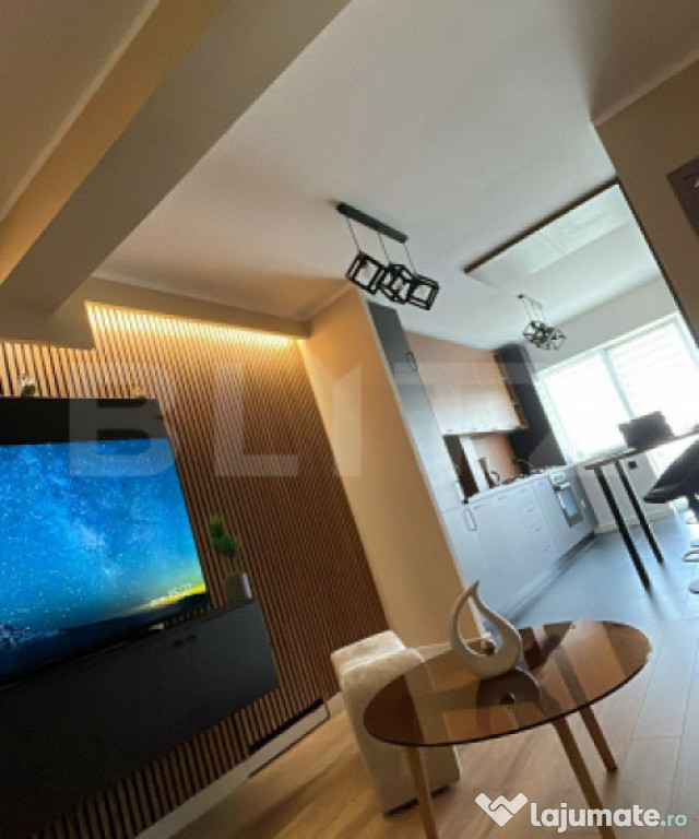 Apartament cu 2 cam,50 mp, parter, balcon ,parcare subterana