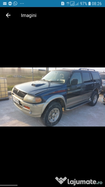 Dezmembrez mitsubishi pajero sport 2.5 d