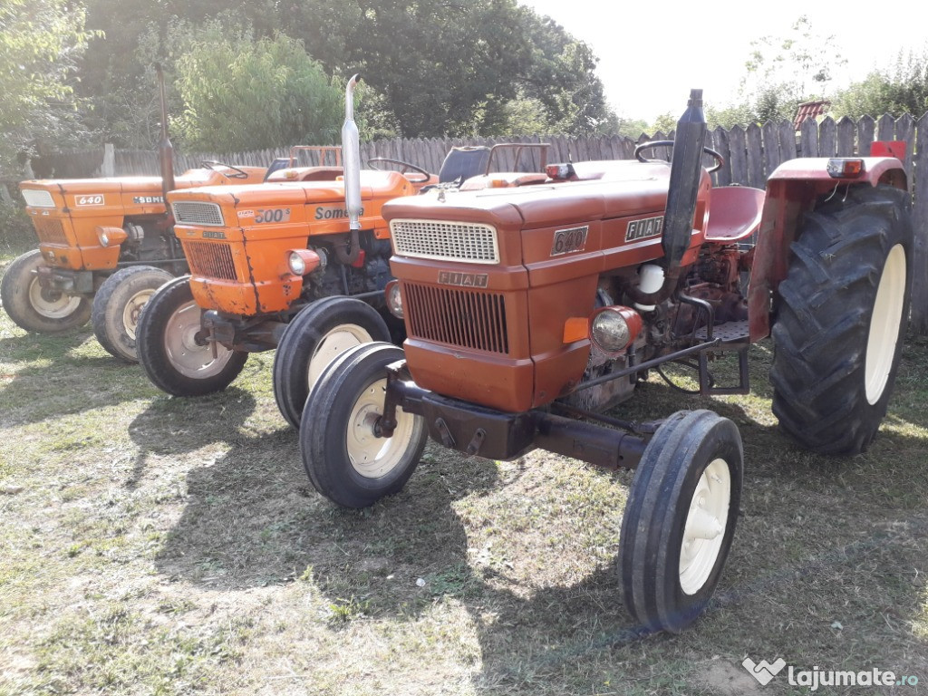 Tractor Fiat 640 si Fiat 500