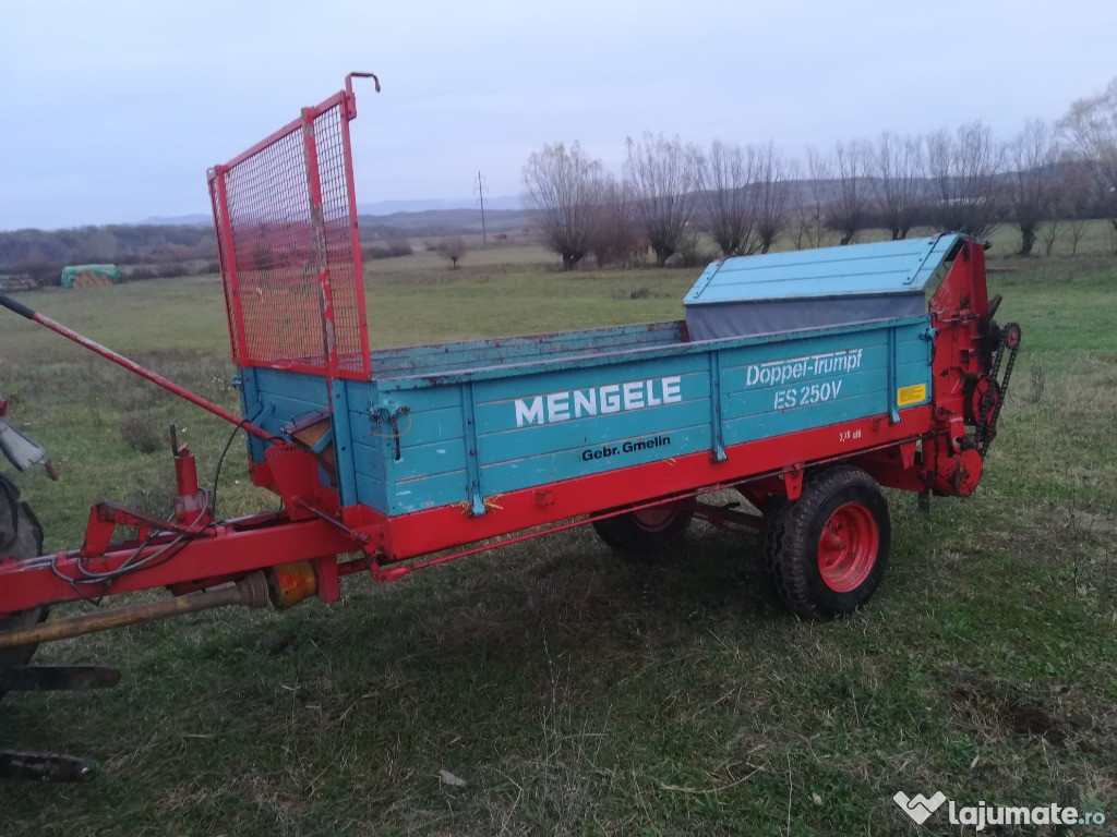 Remorca gunoi marca mengele