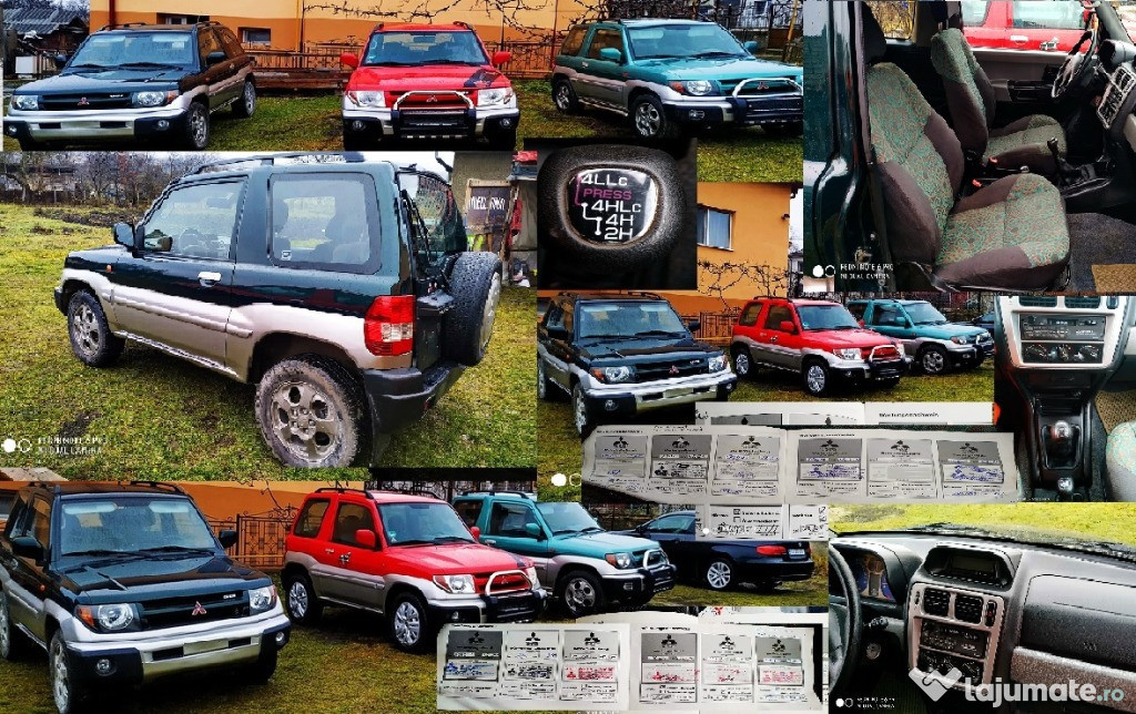 Mitsubishi pajero pinin 4x4 lock (blocant) low greu motor 1.