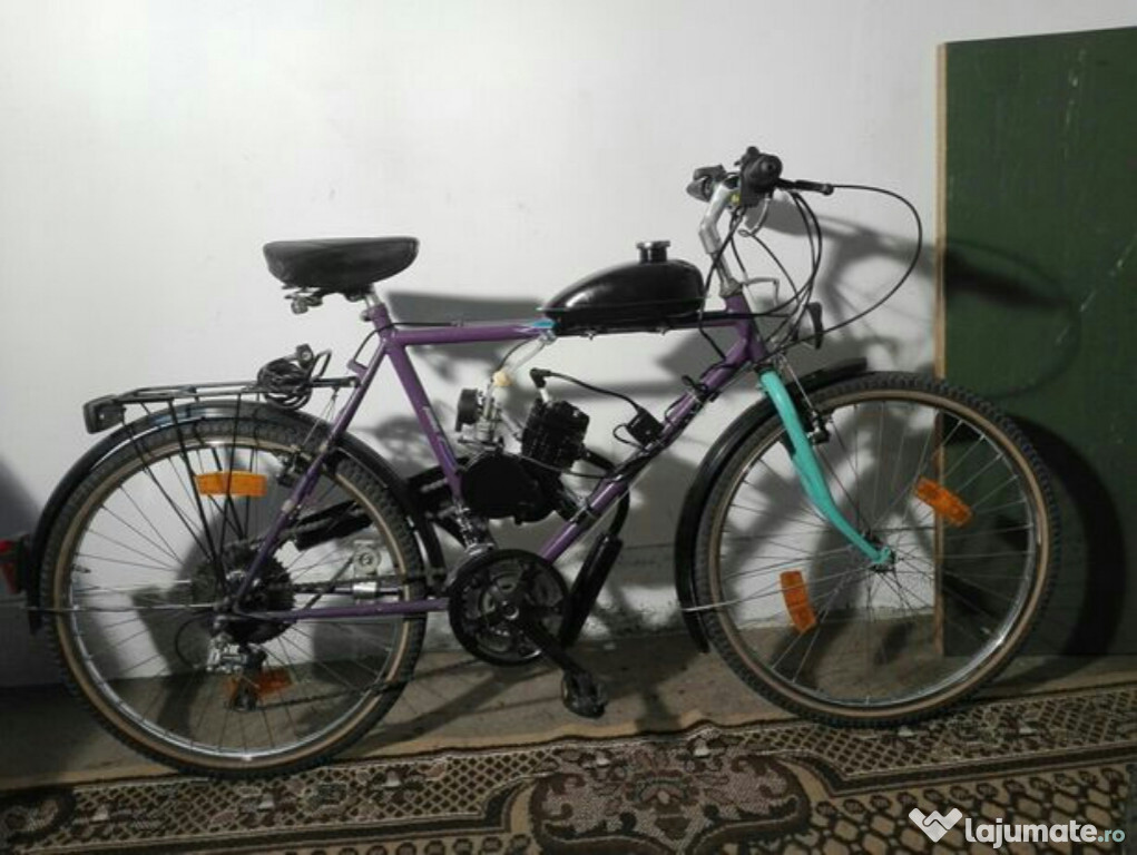 Bicicleta cu motor