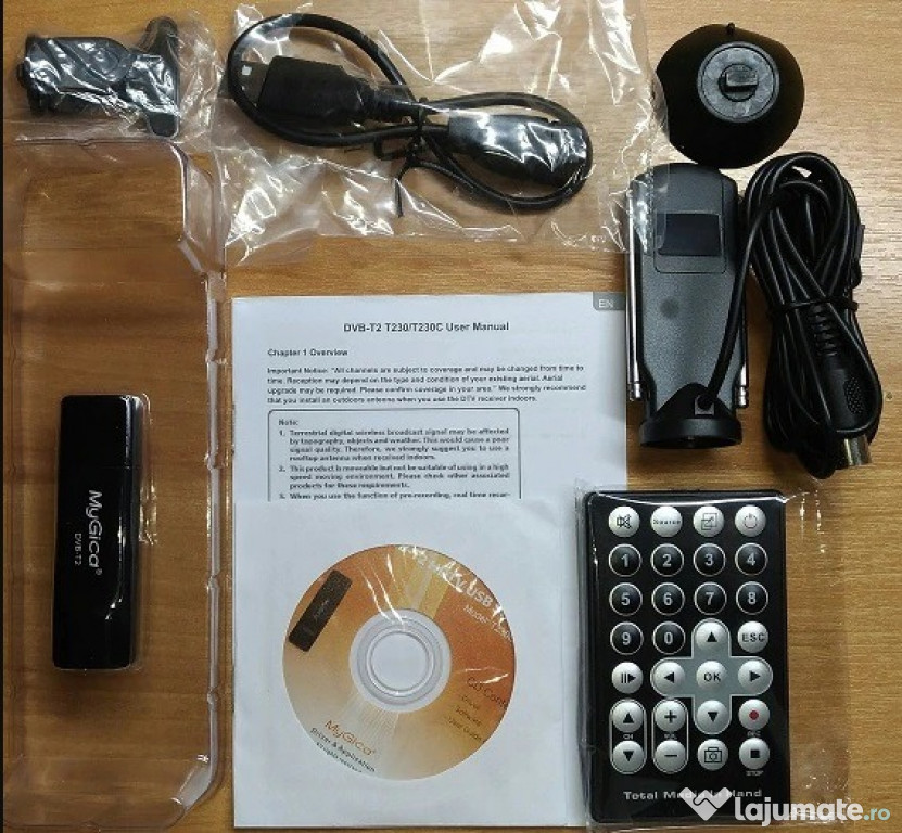 TV tuner Stick T230C DVB-C T2 DVB-T HD TV