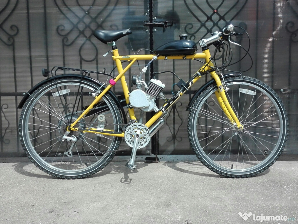 Bicicleta cu motor