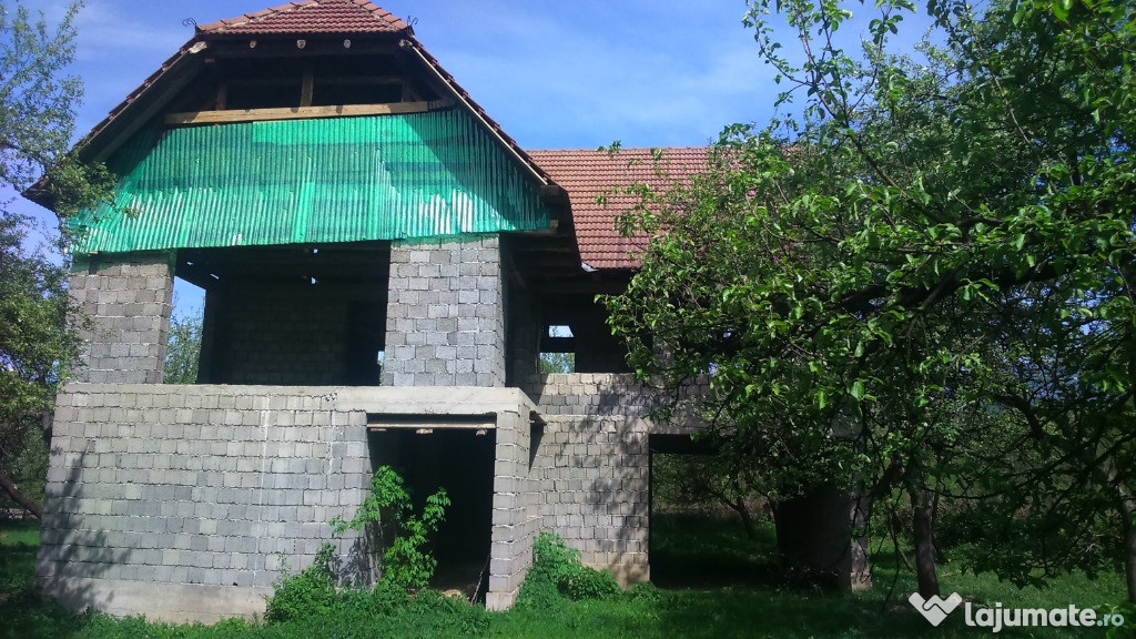 Casa+teren în Borlova, ultimul sat înainte de Mic