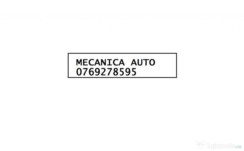 Mecanica AUTO