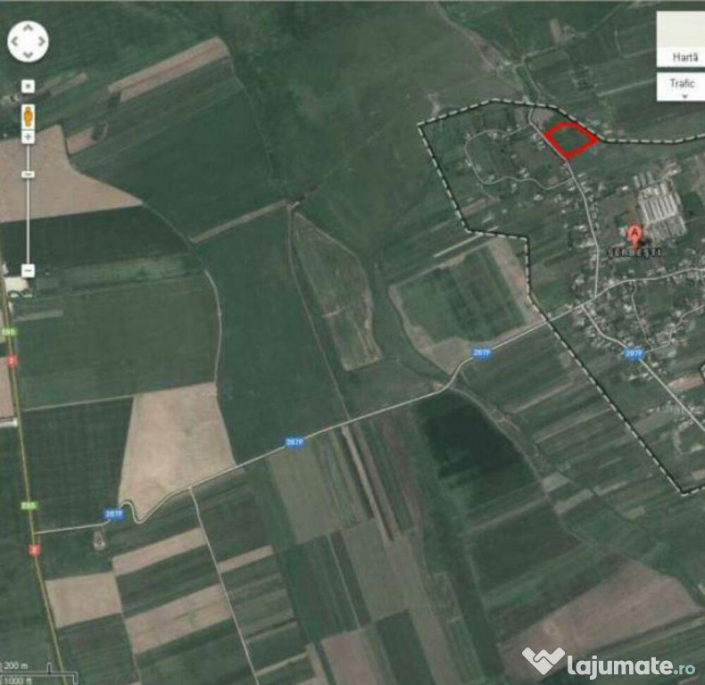 Teren extravilan 3,4 ha Serbesti Bacau