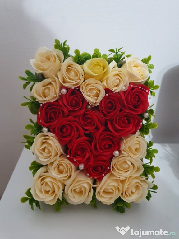 Aranjamente florale din sapun
