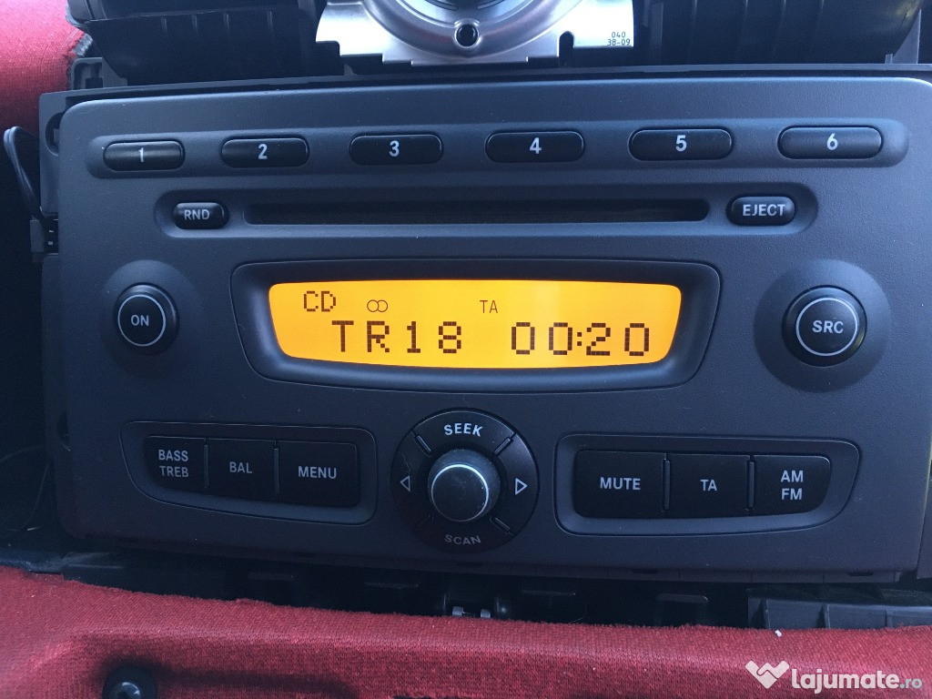 Cd Player smart Fortwo 451