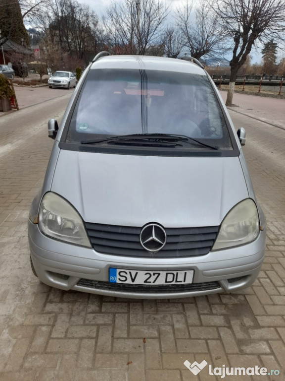 Mercedes vaneo 2003 benzină 1,6 înmatriculat ro