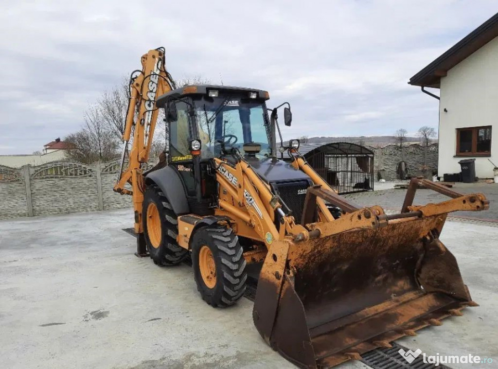 Buldoexcavator CASE 580