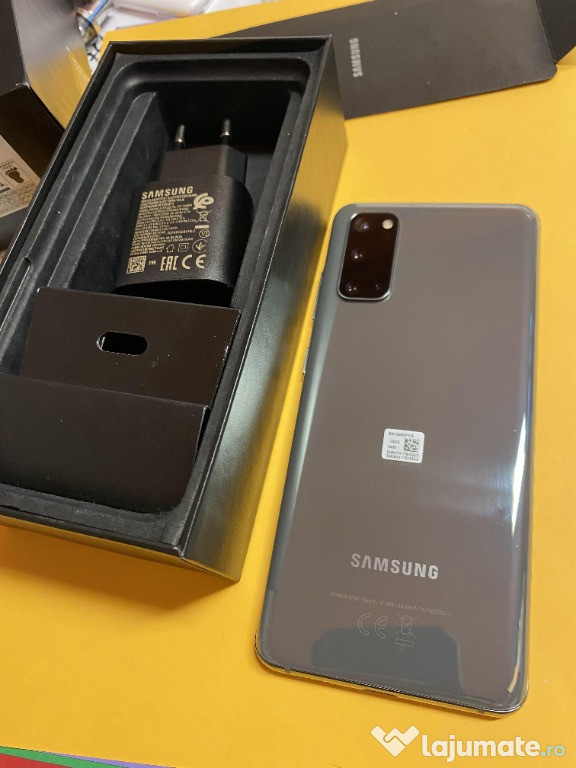 Samsung S20 128gb 8gb Rami Cosmic Gray FulBox ( Nou )
