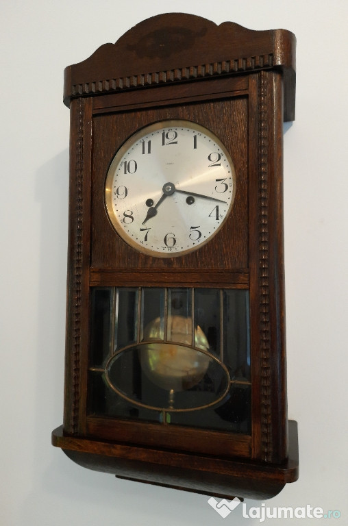 KIENZLE-Foarte veche pendula de perete, functionala