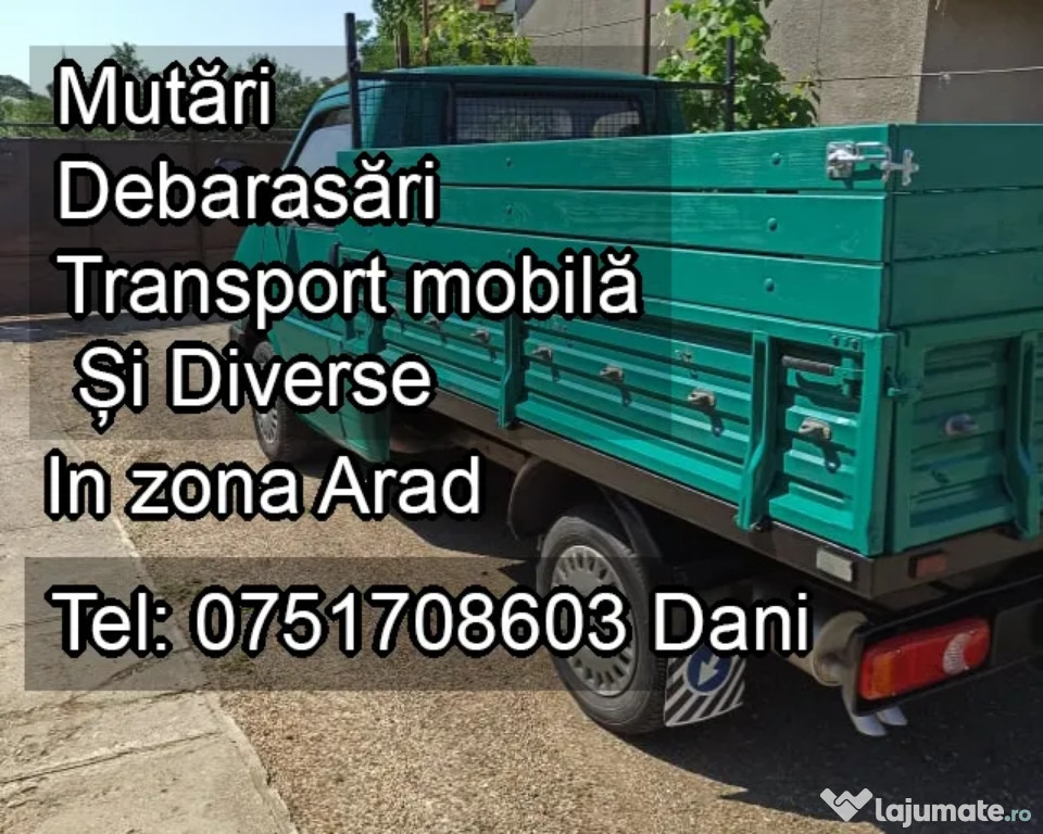 Transport mobilă și diverse