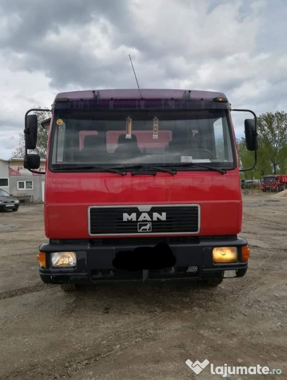 MAN 8163 (BA10) de 7,5t basculabil din 2000