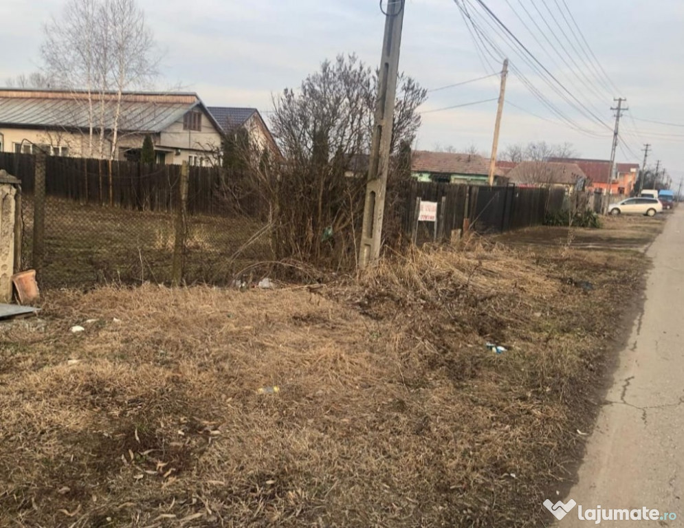Teren intravilan Pleșoiu (Arcesti Cot) 2700mp