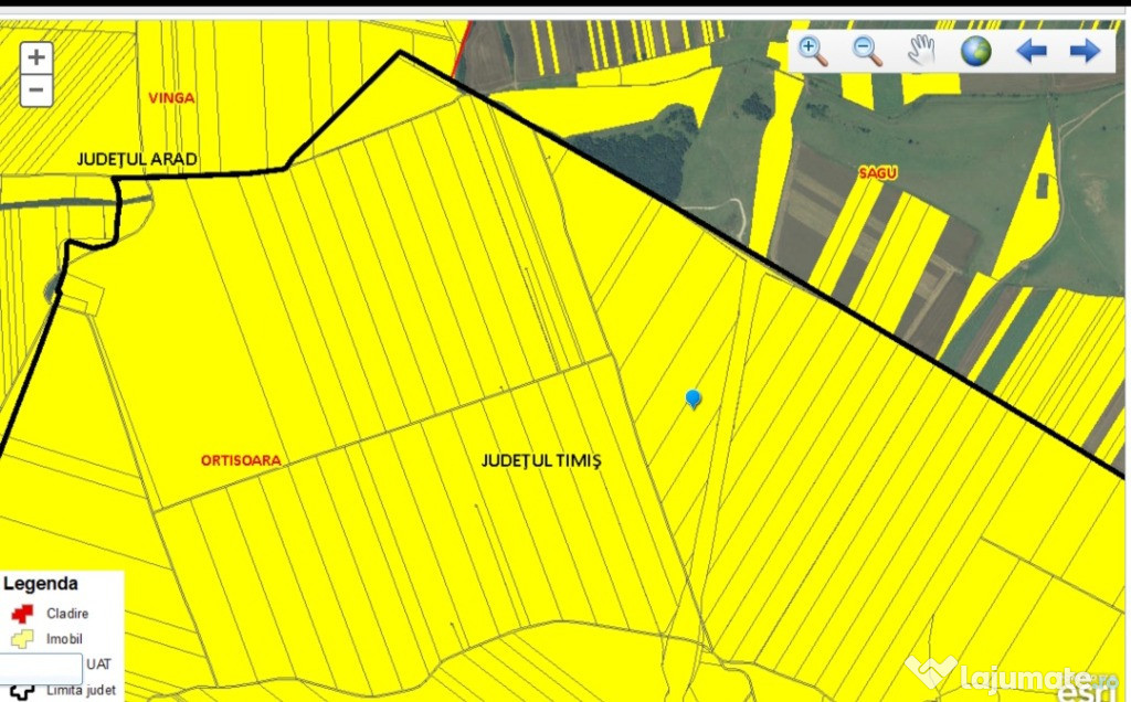 Teren 4.04 ha in Ortisoara, Timis cu front stradal la A1