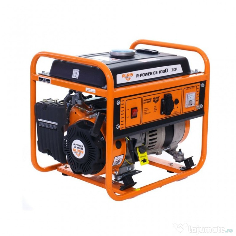 Generator de curent, 3CP, 1000W, 6l, R-Power GE1000 RURIS