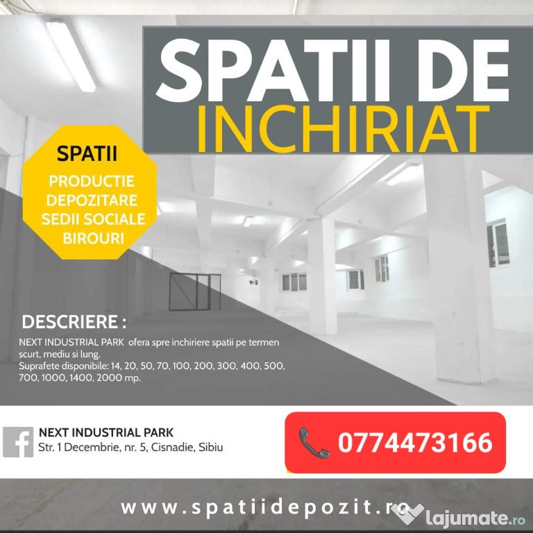 Spatii de inchiriat Sibiu
