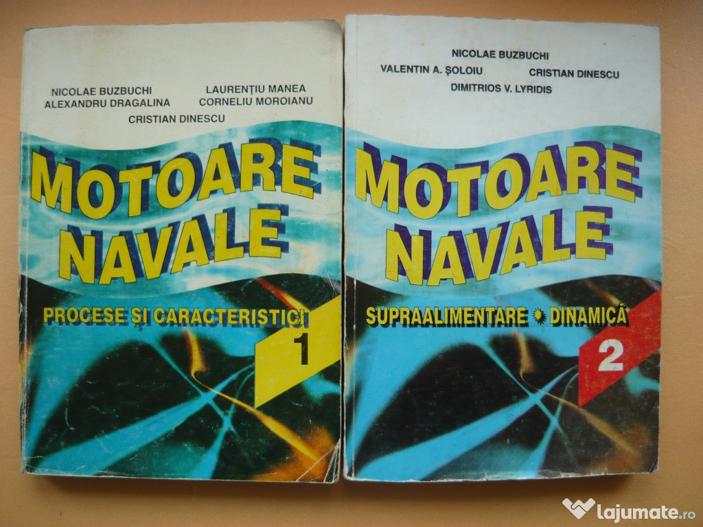 Buzbuchi, Manea, s.a. - Motoare navale - 2 volume
