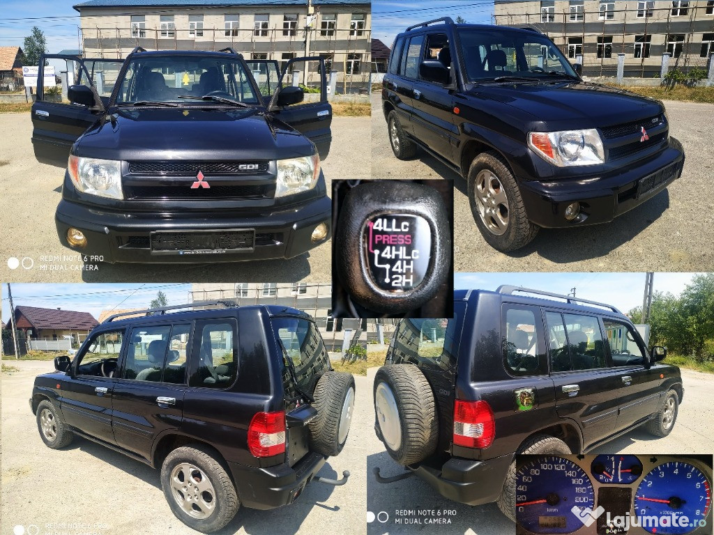 Mitsubishi pajero pinin 2.0GDI an12/2002 euro 3,4x4 SUPERSE