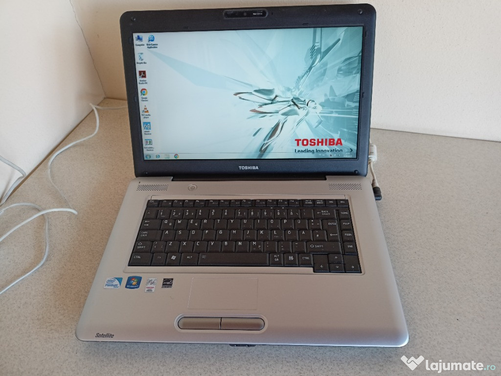 Laptop Toshiba L450 display 15,6 Intel DualCore t4400 ram4gb