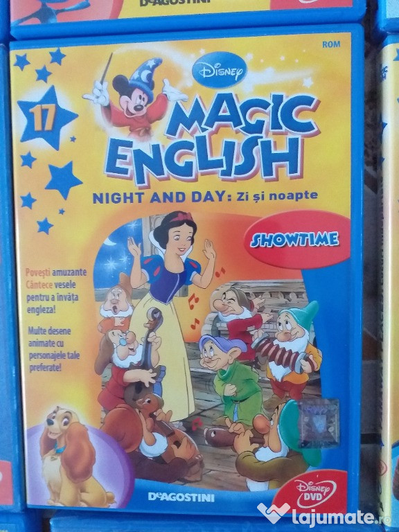 Colectia completa Magic English 55 dvd-uri Disney/lb engleza