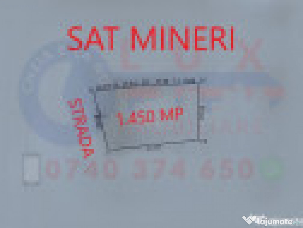 ID 7594 Teren INTRAVILAN - Sat MINERI