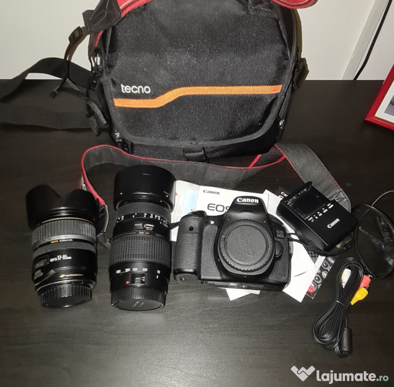 Canon eos 60D Canon 17-85 ULTRASONIC Tamron 70-300 Macro