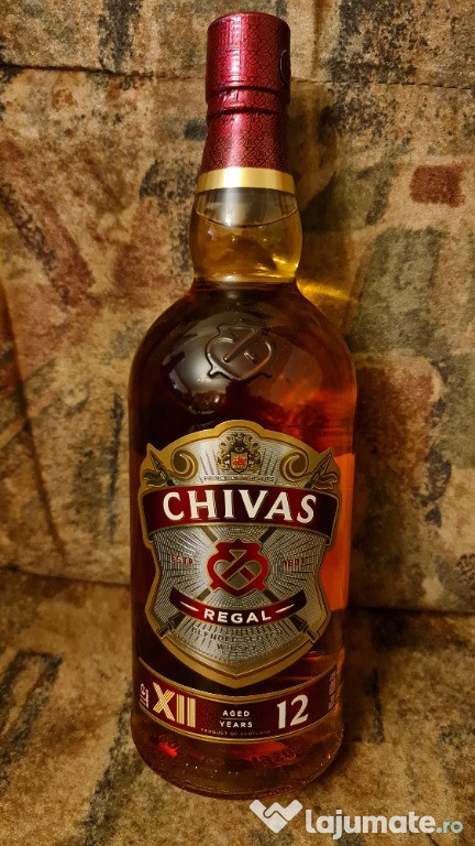 Whisky Chivas Regal 12YO, Blended 40%, Cutie, 1l