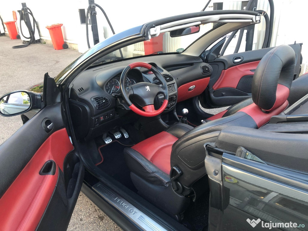 PEUGEOT206CC DECAPOTABIL AN 2004 1.6 BENZINA