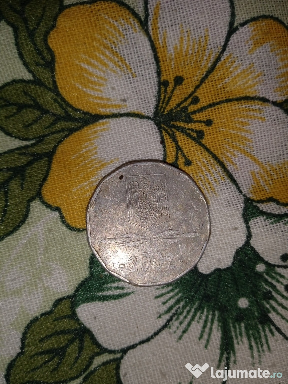 Moneda 5000lei anul 2002