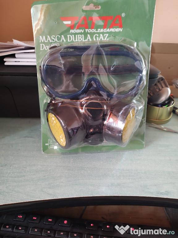 Set masca cu filtre si ochelari