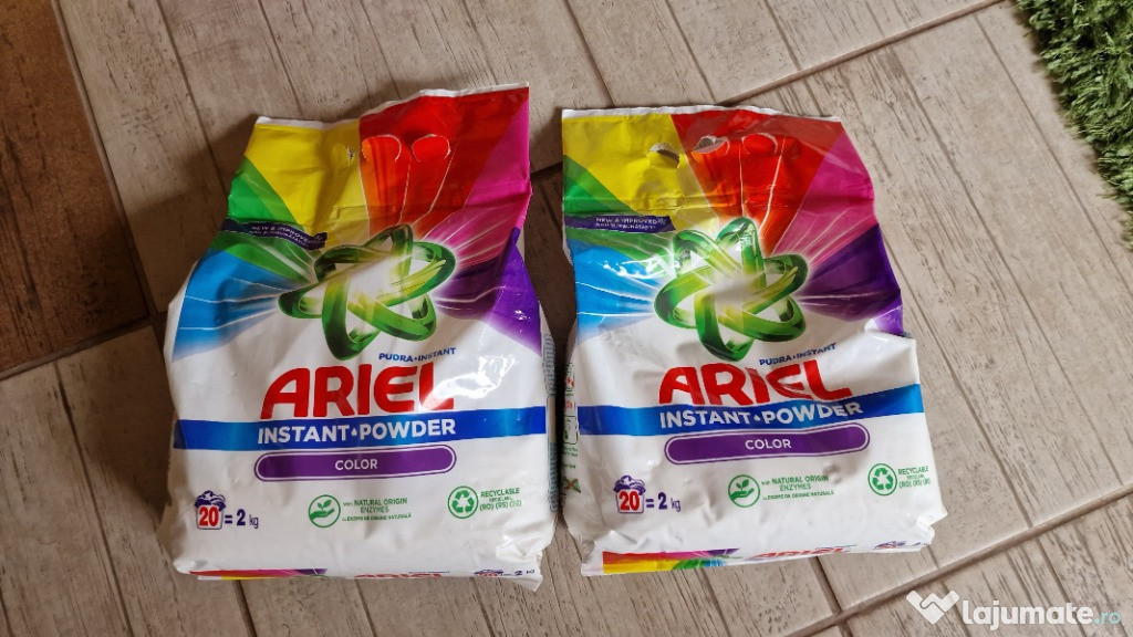 Detergent pudra Ariel Color, 20 spalari, 2 kg
