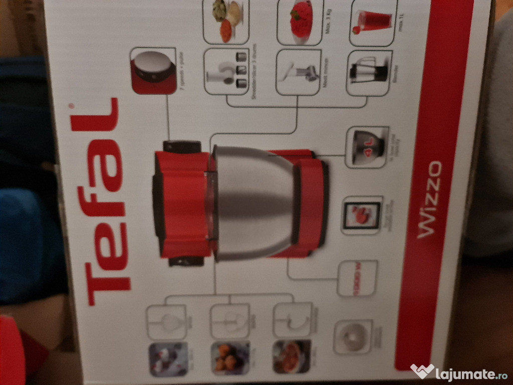 Robot de bucatarie Tefal Wizzo QB317538 - SIGILAT