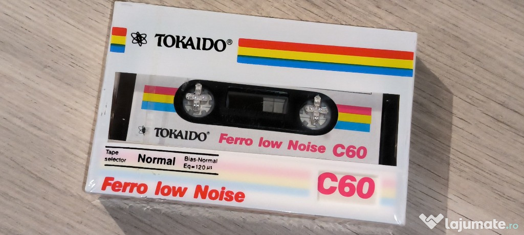 20 bucati casete audio sigilate - tokaido 60 min - pret 160