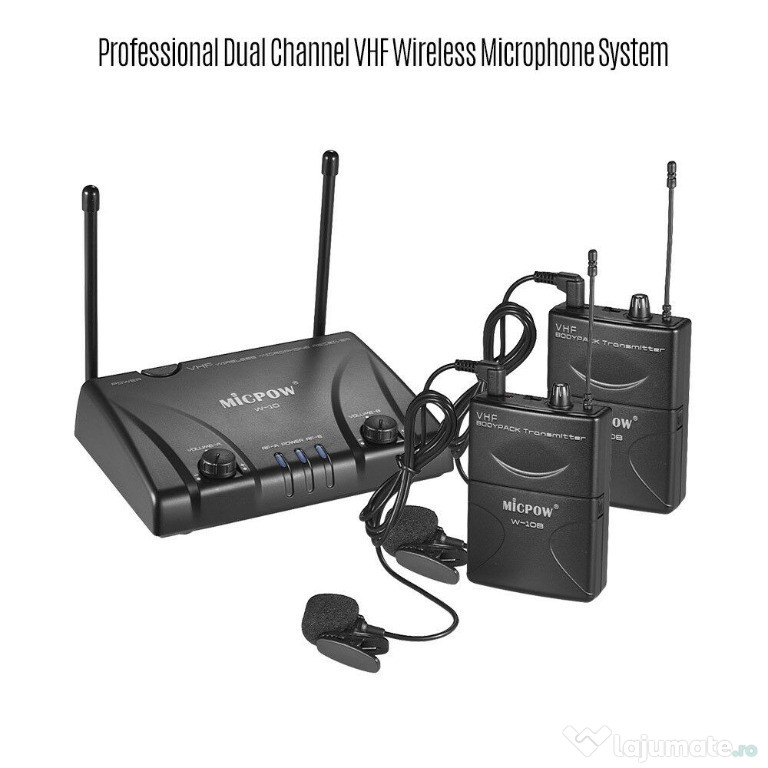 Microfoane Lavaliera Duo Adres Sistem Microfoane wireless