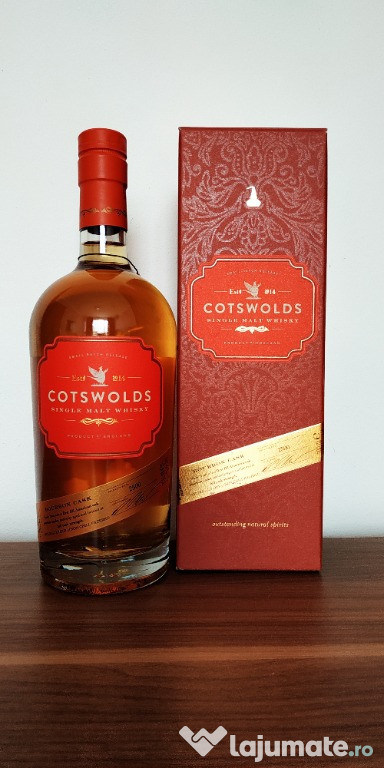 Cotswolds Bourbon Cask strength single malt whisky/whiskey
