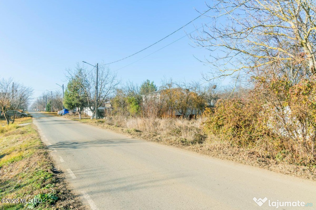 Clinceni - Ordoreanu, Teren intravilan 2500 mp, la padure!